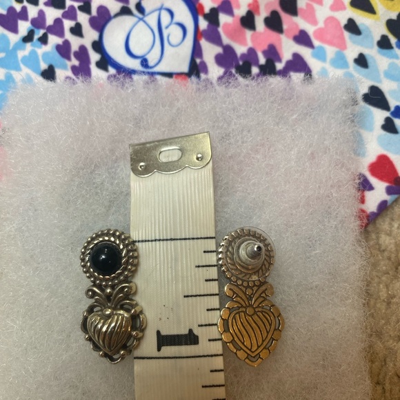 BRIGHTON Classic heart posts - 1” in length. - Picture 4 of 4